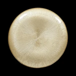 Servies|Ygo Bord XELIAS Rond Glas Goud L