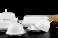 Tafelaccessoires|Ygo Boterklokje BUTTER Pors. Wit