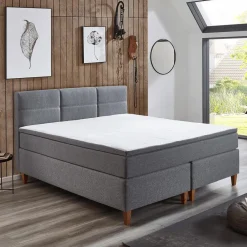 Boxsprings|Ygo Boxspring KEULEN 180x200 Grijs