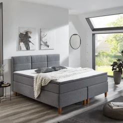 Boxsprings|Ygo Boxspring KEULEN 160x200 Grijs
