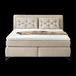 Boxsprings|Ygo Boxspring NIEUWEGEIN 180x200 Chenille Beige