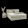 Boxsprings|Ygo Boxspring TILBURG Ribfluweel 426/17 Greige 180x200