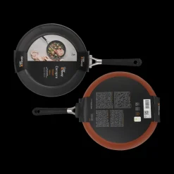 Potten & Pannen|Ygo Braadpan CERAPRO Ø28 Terracotta