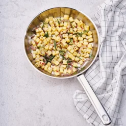 Potten & Pannen|Ygo Braadpan DAILY Ø24 RVS