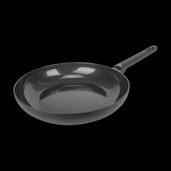 Potten & Pannen|Ygo Braadpan FULL BLACK Ø28 Alu Zwart