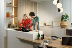 Potten & Pannen|Ygo Braadpan FULL BLACK Ø28 Alu Zwart