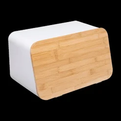 Bewaaraccessoires|Ygo Broodtrommel WHITEWOOD Met. Wit