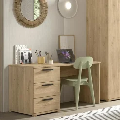 Bureaus & Toebehoren|Ygo Bureau DIEWKE Eik 140x65