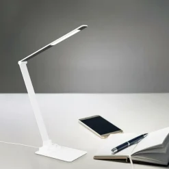 Bureaulampen|Ygo Bureaulamp TRAVIS Wit