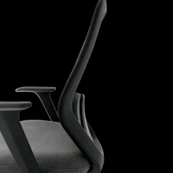 Bureaustoelen|Ygo Bureaustoel ADAM Mesh Zwart