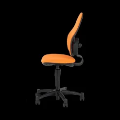 Bureaustoelen|Ygo Bureaustoel AIRGO KID Zwart/Oranje
