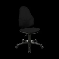 Bureaustoelen|Ygo Bureaustoel AIRGO KID Zwart/Zwart