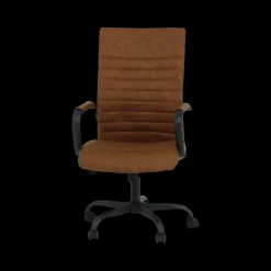 Bureaustoelen|Ygo Bureaustoel BOAZ Cognac