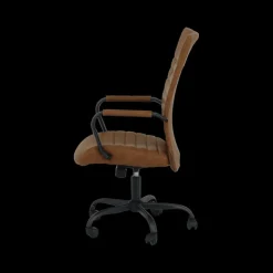 Bureaustoelen|Ygo Bureaustoel BOAZ Cognac