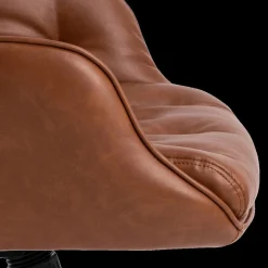 Bureaustoelen|Ygo Bureaustoel HANNES PU Retro Brandy