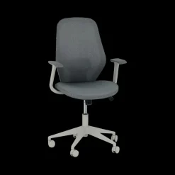 Bureaustoelen|Ygo Bureaustoel JEPPE Mesh Grijs