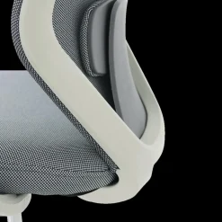 Bureaustoelen|Ygo Bureaustoel JEPPE Mesh Grijs