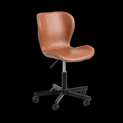 Bureaustoelen|Ygo Bureaustoel PLATS PU Retro Brandy