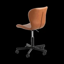Bureaustoelen|Ygo Bureaustoel PLATS PU Retro Brandy
