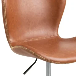 Bureaustoelen|Ygo Bureaustoel PLATS PU Retro Brandy
