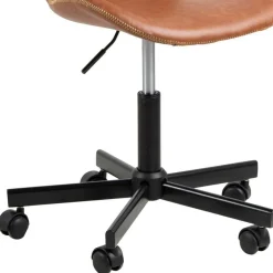 Bureaustoelen|Ygo Bureaustoel PLATS PU Retro Brandy