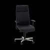 Bureaustoelen|Ygo Bureaustoel PROFI CHIEF Zwart Leder
