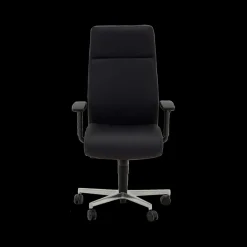 Bureaustoelen|Ygo Bureaustoel PROFI CHIEF Zwart Leder