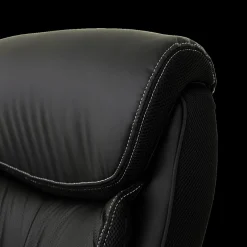 Bureaustoelen|Ygo Bureaustoel ROAR met Arm PU Zwart/Chroom