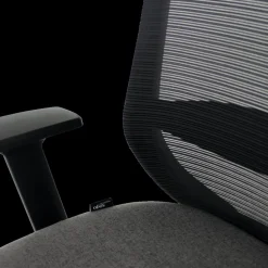 Bureaustoelen|Ygo Bureaustoel RUNE Mesh Zwart