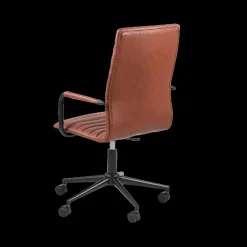 Bureaustoelen|Ygo Bureaustoel SHANE PU Brandy
