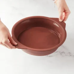 Bakaccessoires|Ygo Cakevorm VINTA Rond Sil. Rood