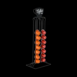 Koffie & Thee|Ygo Capsulehouder COFFEE TIME Metaal Zwart