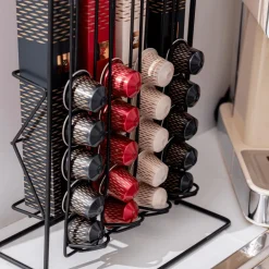 Koffie & Thee|Ygo Capsulehouder SANJA Metaal Zwart