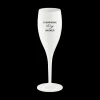 Glazen|Ygo Champagneglas CHAMPAGNE IS ... 100ml Wit