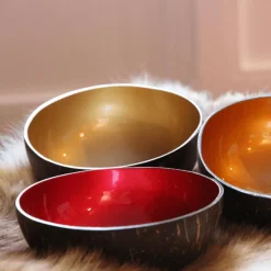 Servies|Ygo Cocosbowl NOYA Metallic Light Gold Paint