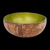 Servies|Ygo Cocosbowl NOYA Metallic Lime Green Paint