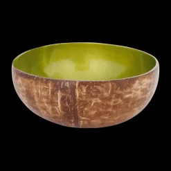 Servies|Ygo Cocosbowl NOYA Metallic Lime Green Paint