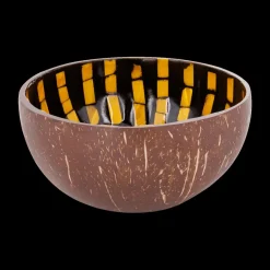 Servies|Ygo Cocosbowl NOYA Yellow Mosaic Star