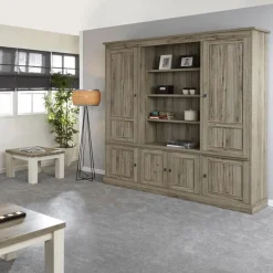 Wandrekken|Ygo Combikast COTTON Kristal Eik Licht Bruin B215