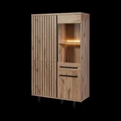 Vitrinekasten|Ygo Combikast KENZO Canyon Oak B108