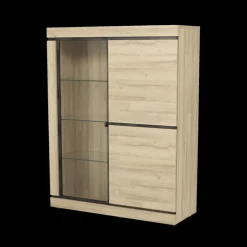 Vitrinekasten|Ygo Combikast MACOUN D/glas-2D, B130