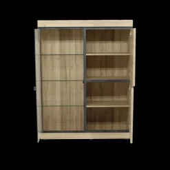 Vitrinekasten|Ygo Combikast MACOUN D/glas-2D, B130