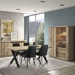 Vitrinekasten|Ygo Combikast TREVOR B130