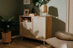 Ladekasten & Commodes|Ygo Commode EIVISSA Sonoma Eik/Riet