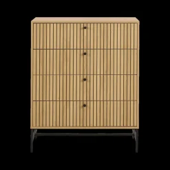 Ladekasten|Ygo Commode FIEBE 4L Decor Eik B81