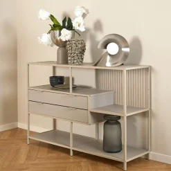 Consoles|Ygo Console BOKSKAP Grijs Assym. B114