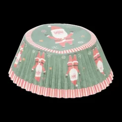 Kerst|Ygo Cupcakevormset SANTA 48Del. Multi