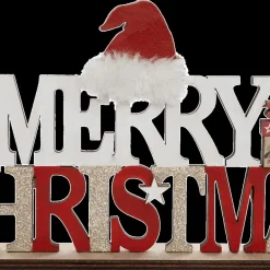 Kerst|Ygo Decowood MERRY CHRISTMAS met Muts Rood