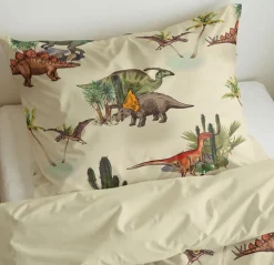 Slaapkamer|Kinderdekbedovertrekken|Ygo Dekbedovertrek BAMDINO 140 Groen