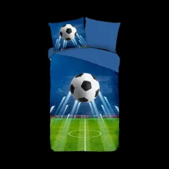 Slaapkamer|Kinderdekbedovertrekken|Ygo Dekbedovertrek GOAL 140x220